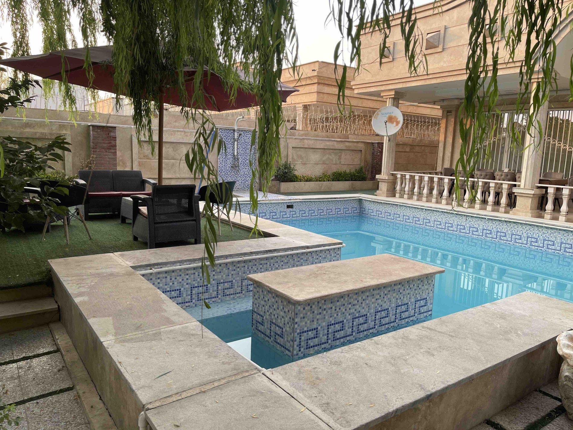 دوخوابه استخردار آبگرم چناران غربی