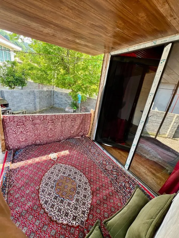 کلبه یک خوابه چوبی ملاط