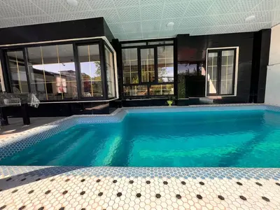 ویلا سه خوابه ساحلی استخردار بشمن