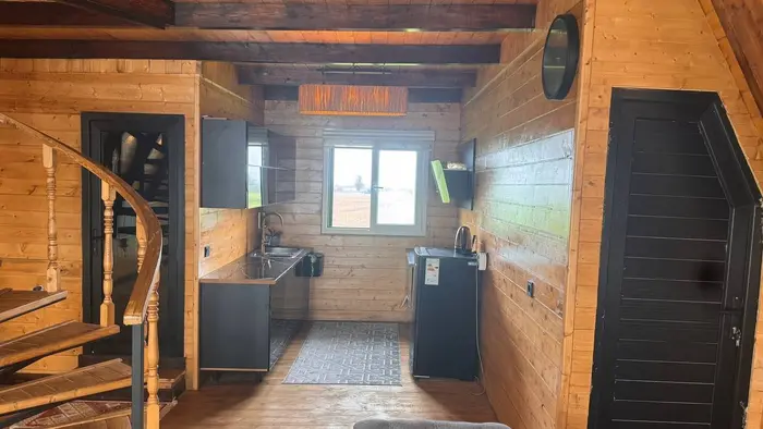 کلبه دوخوابه دوبلکس سوئیسی استخردار آبگرم مرتضوی