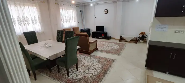 آپارتمان طبقه یک دو خوابه با پارکینگ