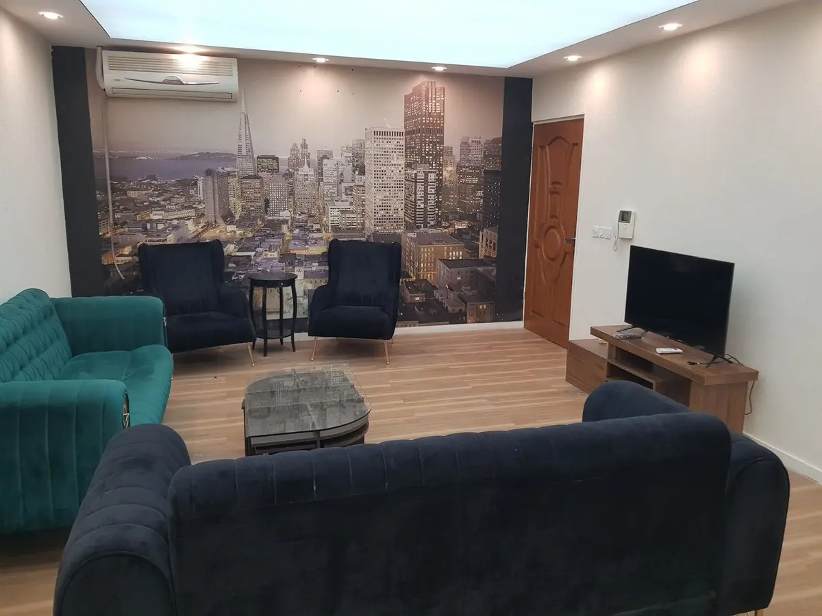 آپارتمان یک خوابه عظیمی هفت حوض - پذیرایی 