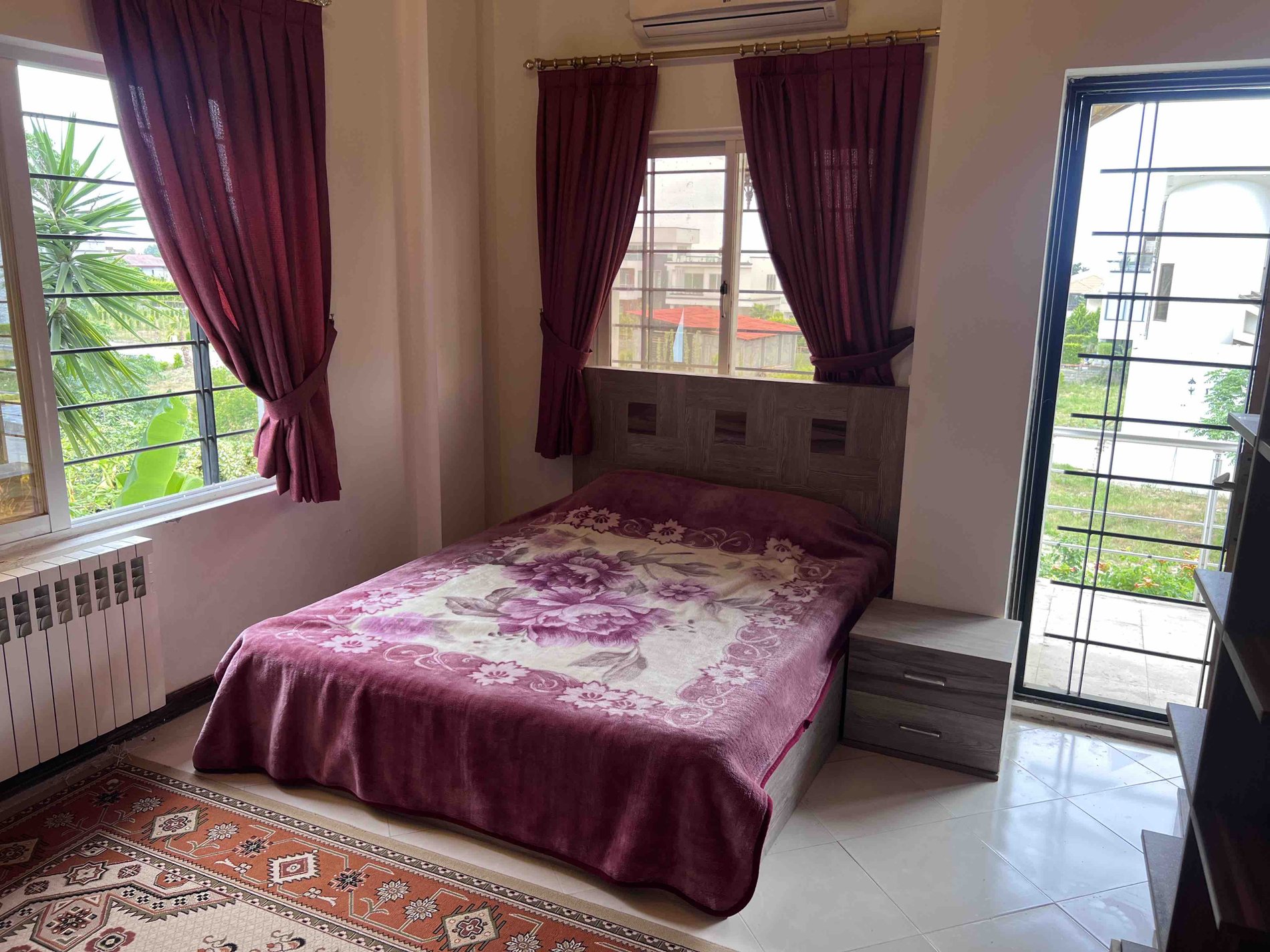 سه خوابه استخردار آبگرم پارس