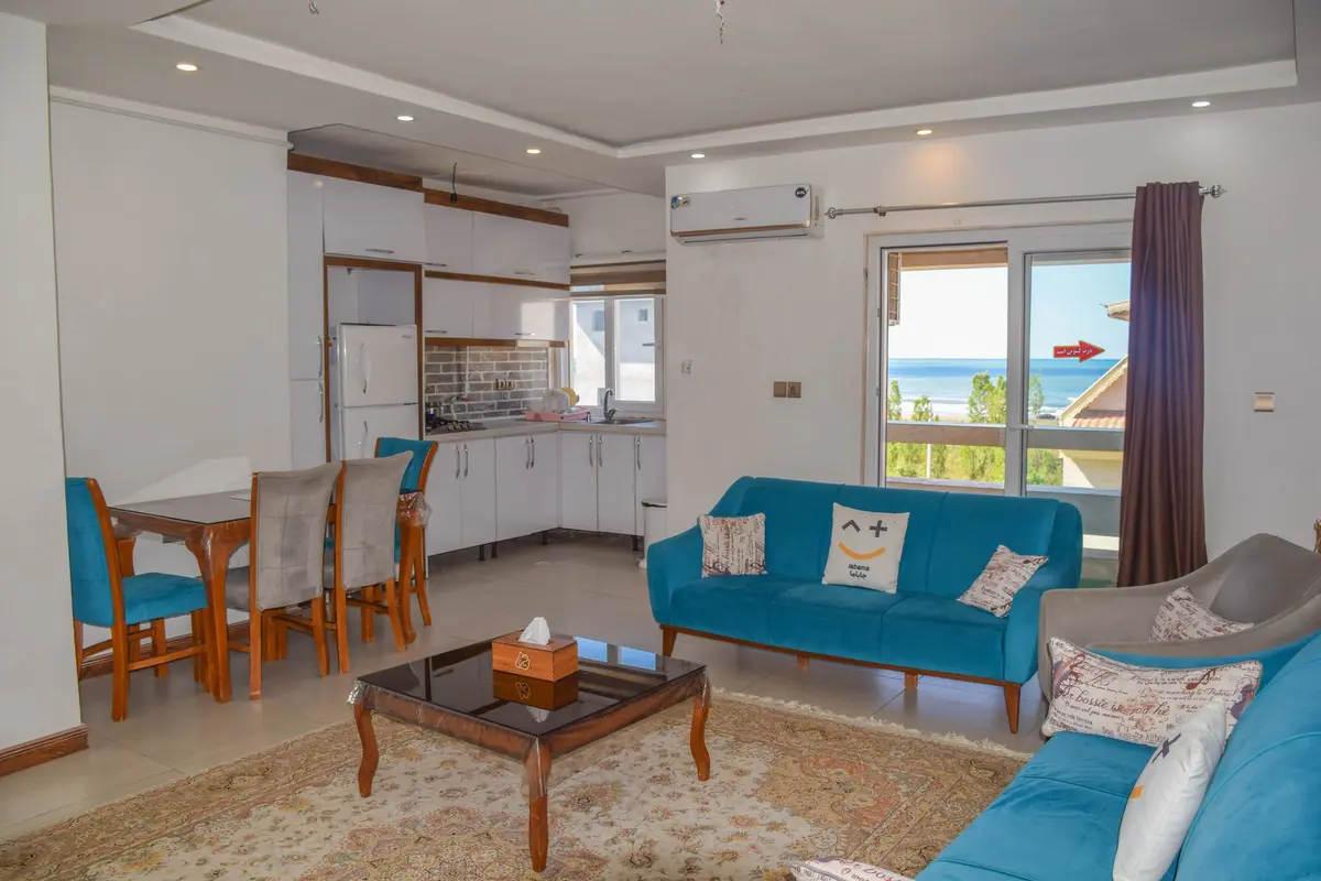 آپارتمان دوخوابه ساحلی کاج واحد ۳