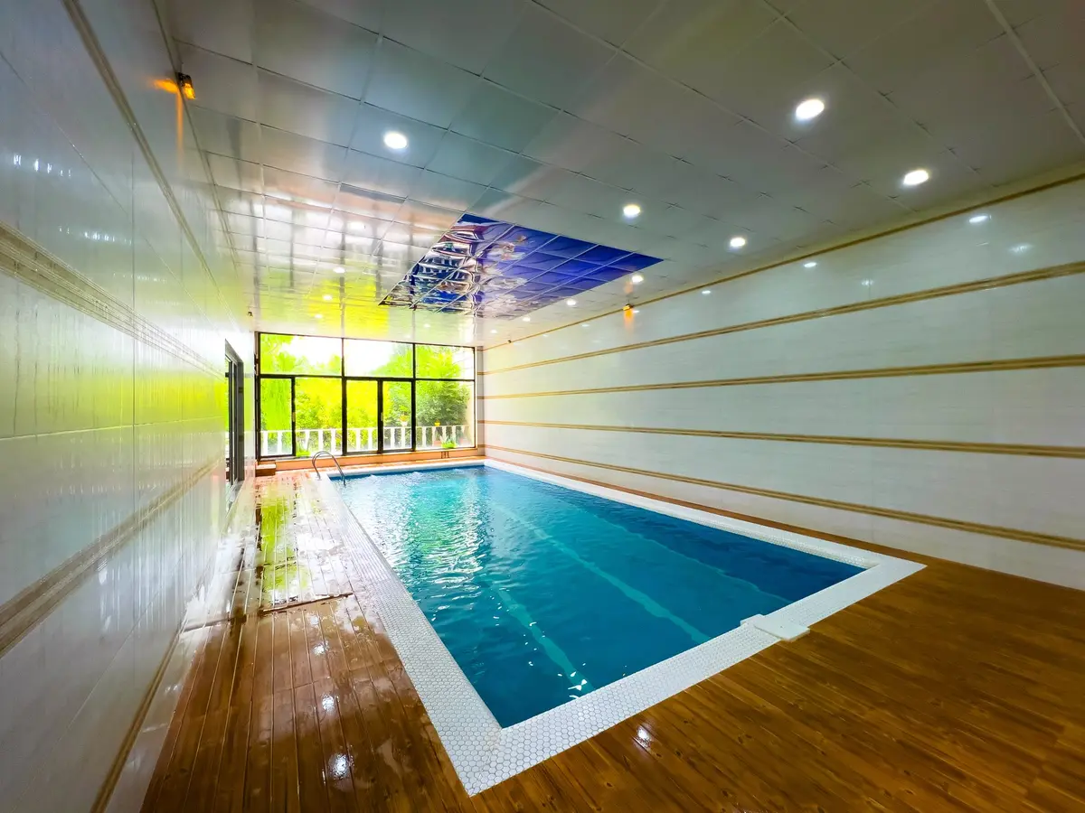 ویلا دوخوابه استخردار آبگرم لیلیوم