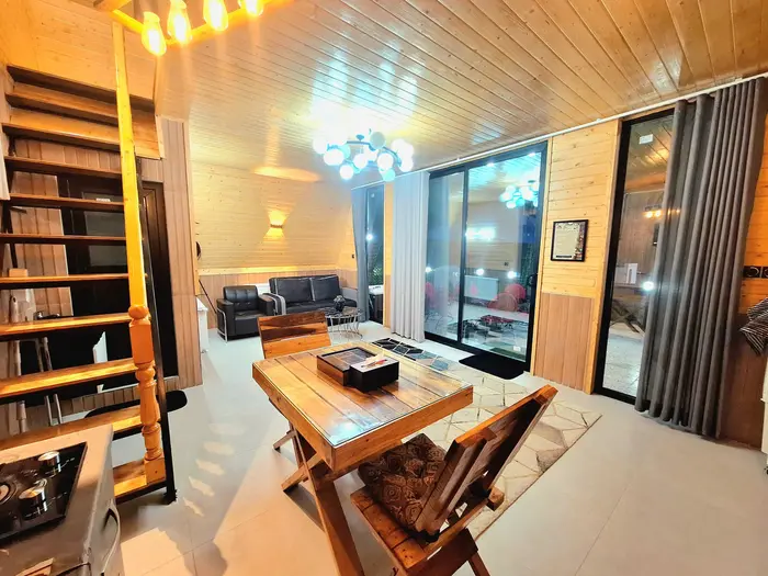 کلبه یک خوابه سوئیسی دوبلکس کمند