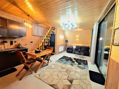 کلبه یک خوابه سوئیسی دوبلکس کمند