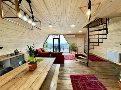 کلبه دوخوابه جنگلی سوئیسی دوبلکس جانا