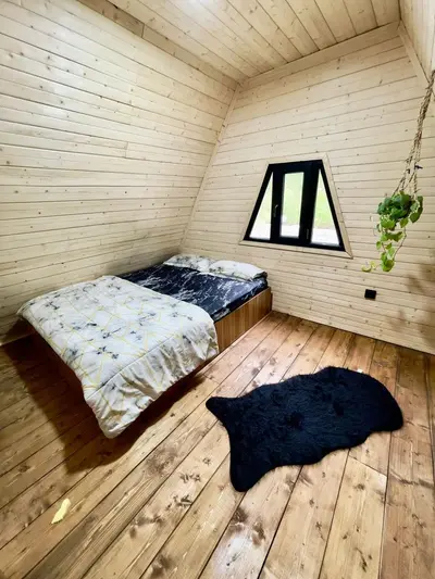 کلبه دوخوابه جنگلی سوئیسی دوبلکس جانا