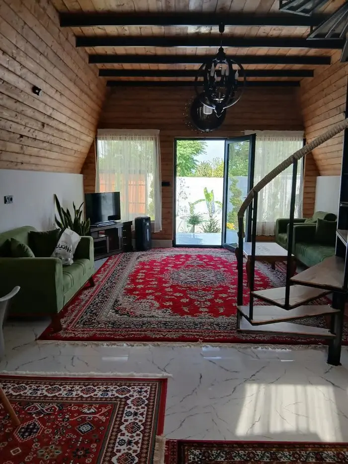 کلبه سه خوابه سوئیسی تجن