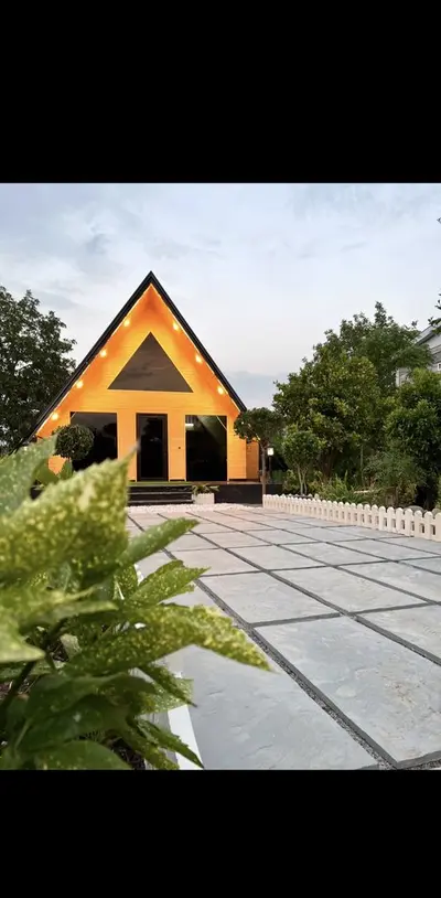 کلبه دوخوابه سوئیسی تی ته