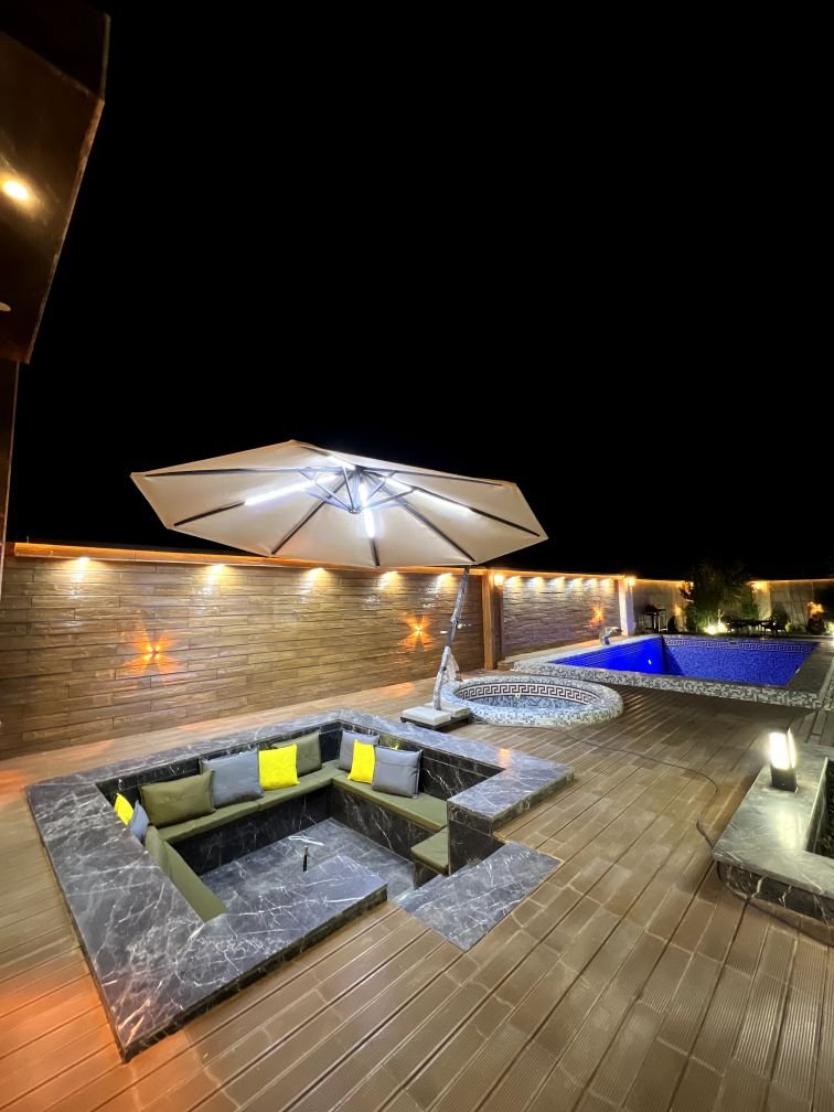 سه خوابه استخردار شاه باغی