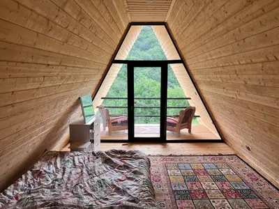 کلبه یک خوابه سوئیسی میران