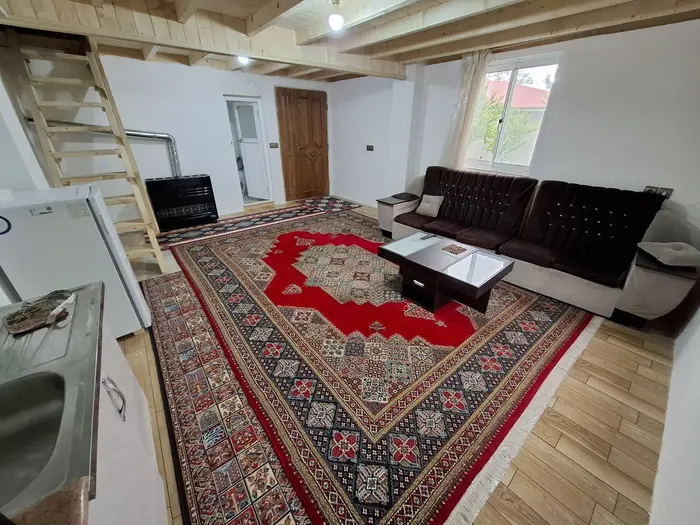 کلبه یک خوابه جنگلی بنفشه 2