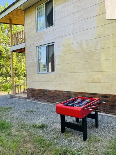 کلبه دوبلکس چوبی دوخوابه رودخانه