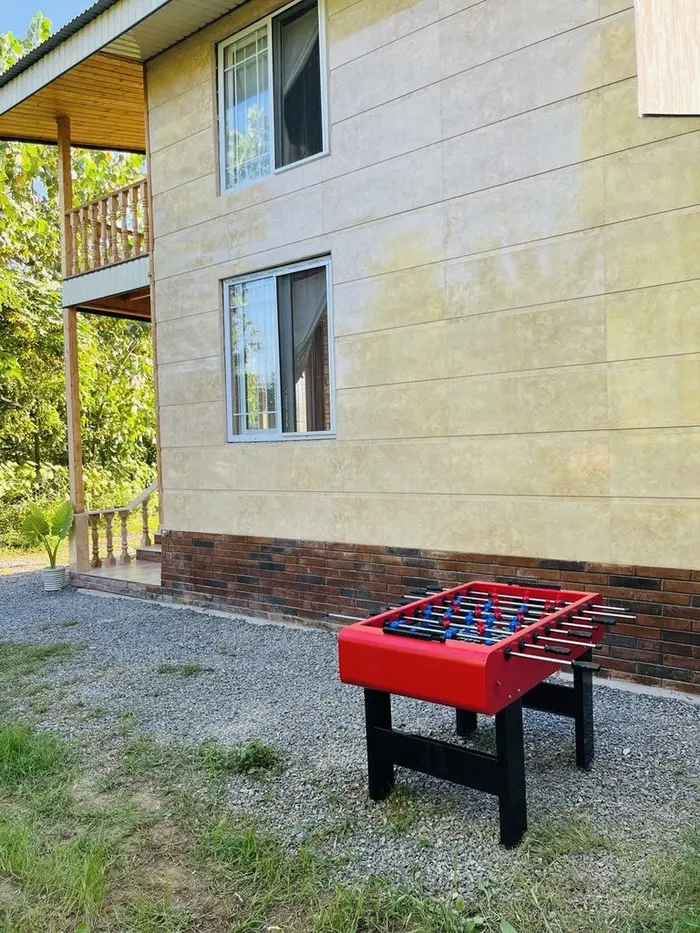 کلبه دوبلکس چوبی دوخوابه رودخانه