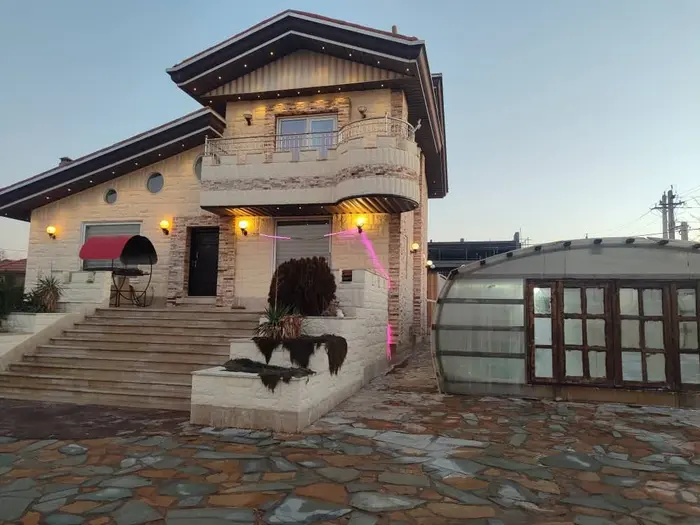 ویلا سه خوابه استخردار آبگرم زعفرانیه 4