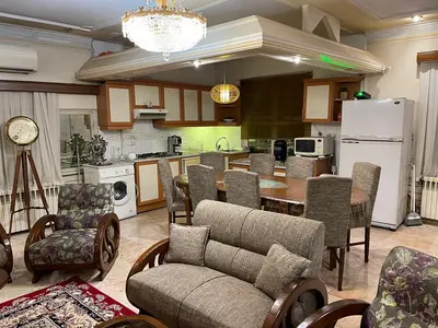 ویلا دوخوابه استخردار و جکوزی دار باغ بهشت