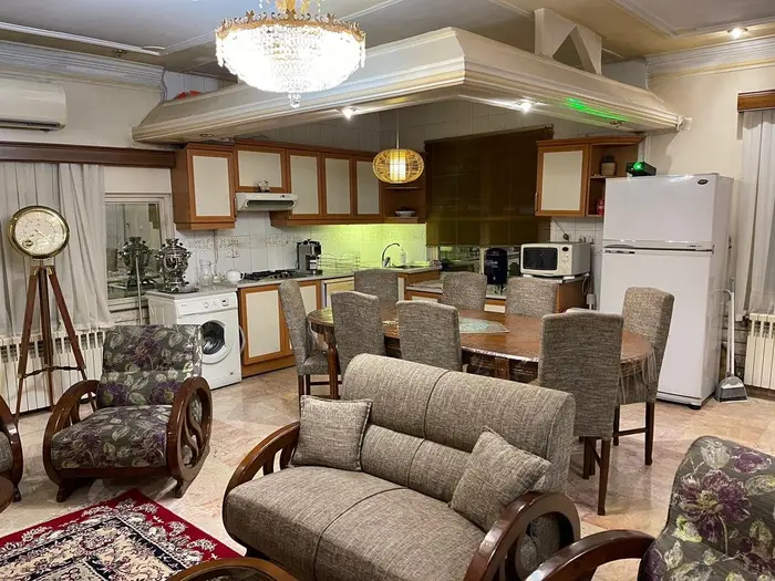 ویلا دوخوابه استخردار و جکوزی دار باغ بهشت