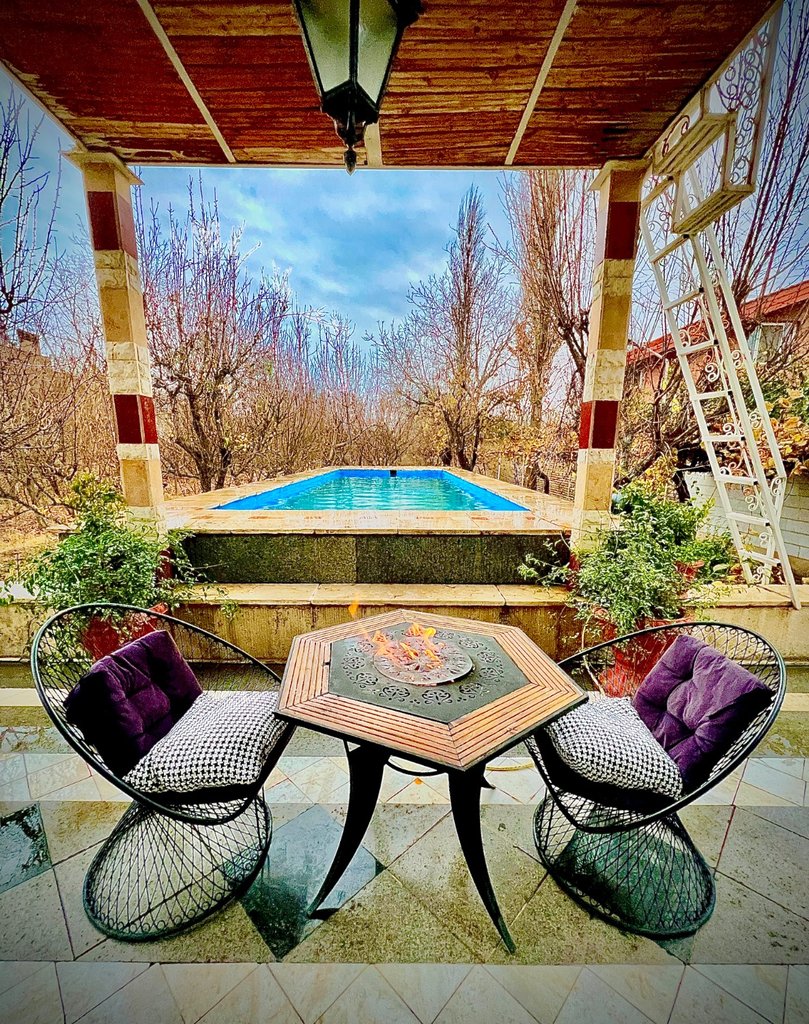 ویلا استخر و جکوزی باغ بهشت