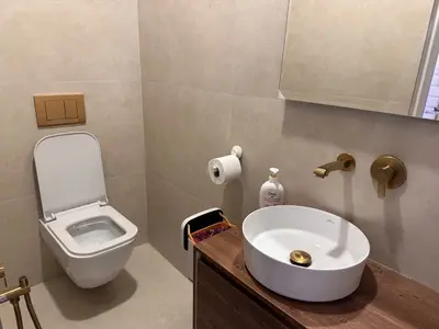 آپارتمان یک خوابه ملافه سفید دوپامین