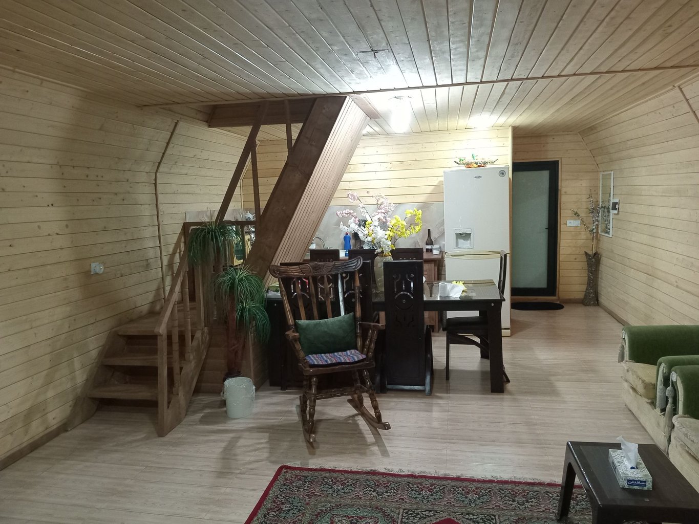 کلبه سه خوابه دوبلکس شب های سفید