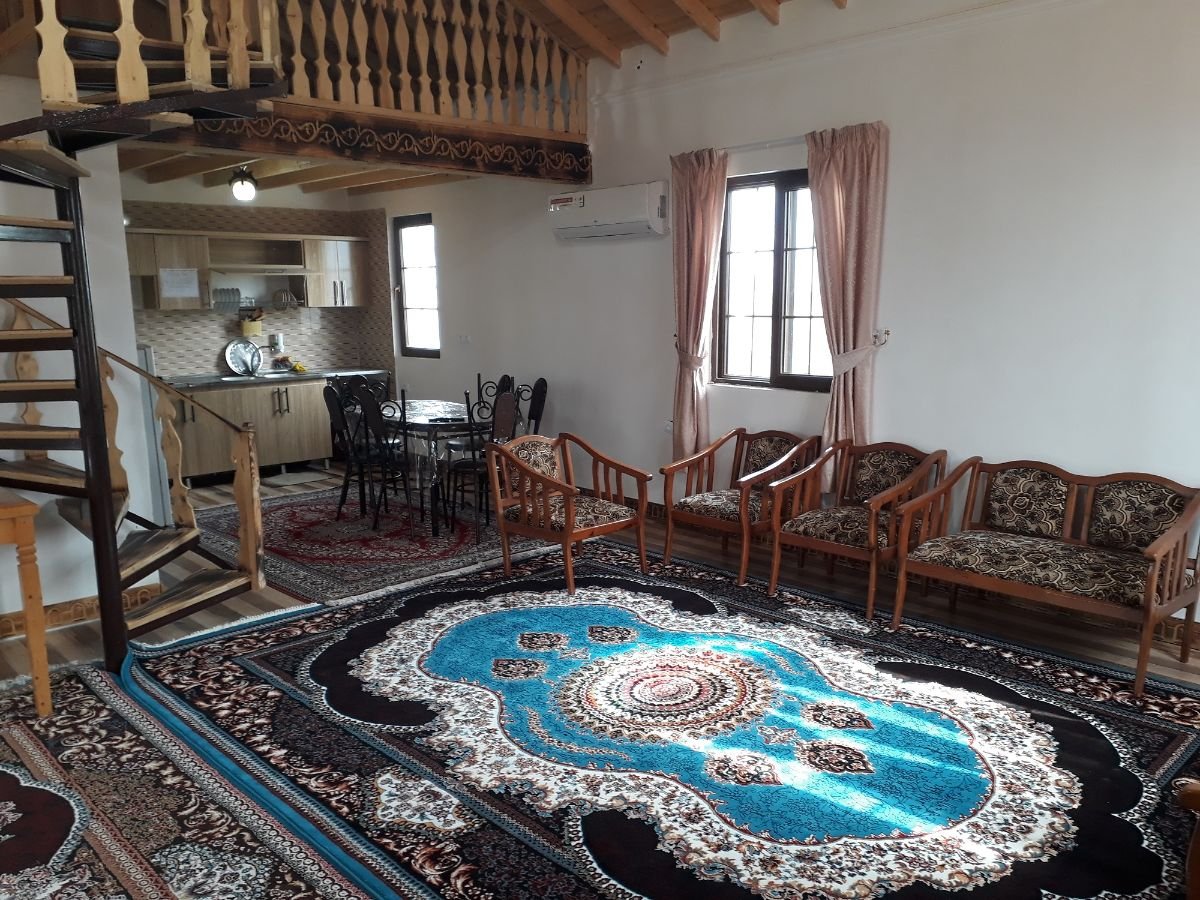 کلبه دوخوابه چوبی سورنا