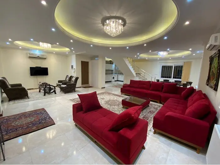 پنج خوابه تریپلکس استخردار آبگرم دالخانی - سالن بزرگ طبقه اول