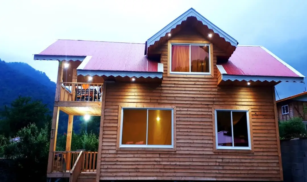 ویلا یک خوابه چوبی دوبلکس قلی پور - تصویر اصلی