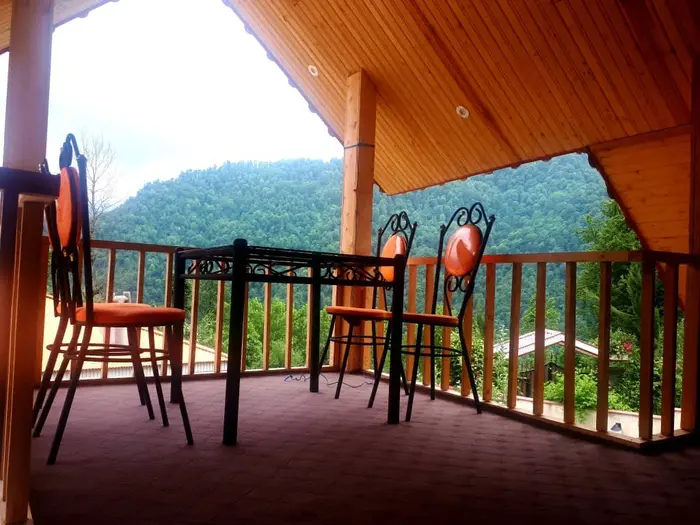 ویلا یک خوابه چوبی دوبلکس قلی پور