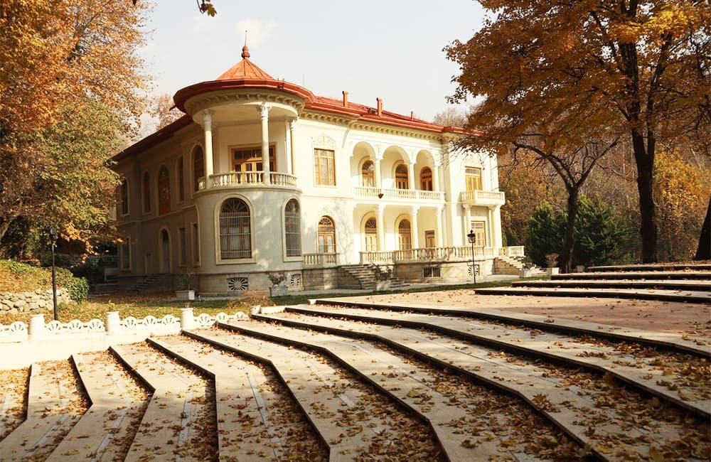 مجموعه سعدآباد در پاییز