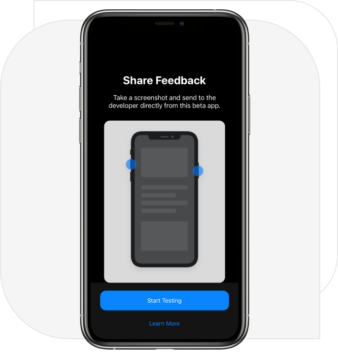 TestFlight start testing